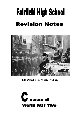 Causes of WW2 revision booklet