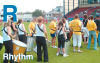 Samba Band perform at the Halton Stadium - July 2004